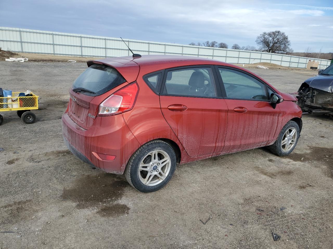 2019 Ford Fiesta VIN 3FADP4EJ0KM120988 Copart auction photo, front end / minor dent/scratches damage thumbnail 3
