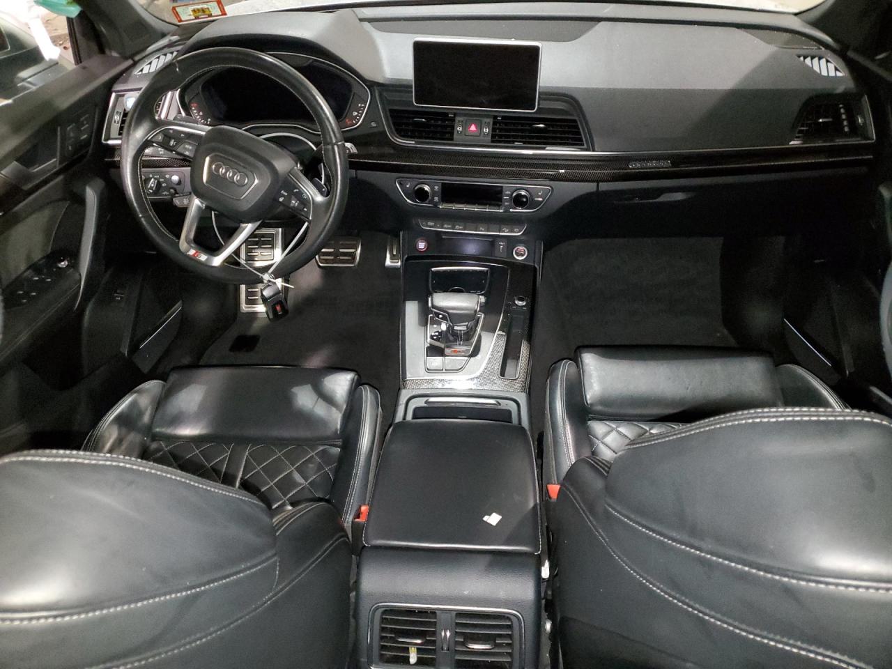 2018 Audi SQ5 VIN WA1C4AFY7J2234009 Copart auction photo, side / front end damage thumbnail 8