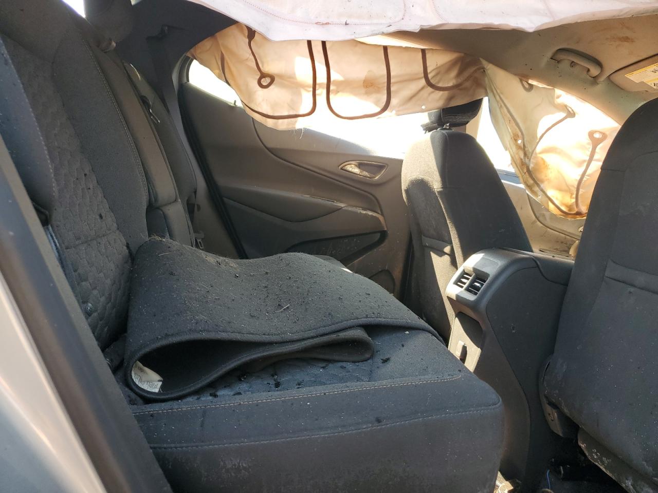 2018 Chevrolet Equinox VIN 3GNAXJEV6JL127860 Copart auction photo, burn damage thumbnail 10