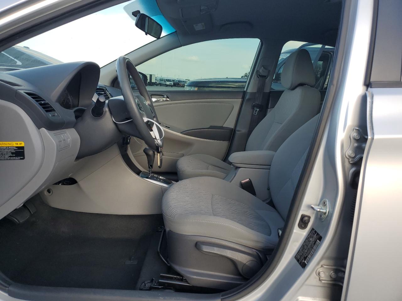 2013 Hyundai Accent VIN KMHCU4AE0DU314468 Copart auction photo, rear end / front end damage thumbnail 7