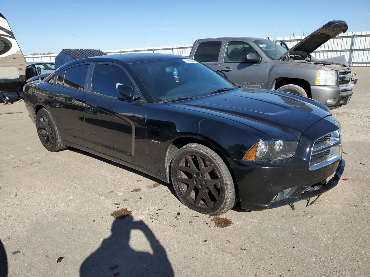 2013 Dodge Charger VIN 2C3CDXCT9DH555289 Copart auction photo, front end / minor dent/scratches damage thumbnail 4
