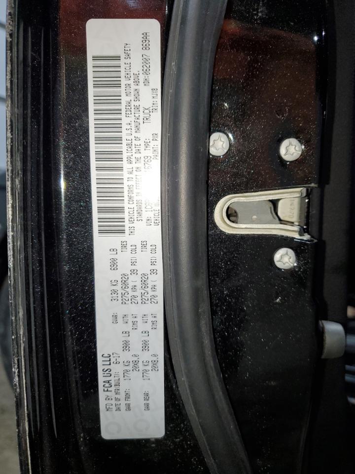 2017 RAM 1500 VIN 1C6RR7GT4HS816769 Copart auction photo, front end damage thumbnail 14