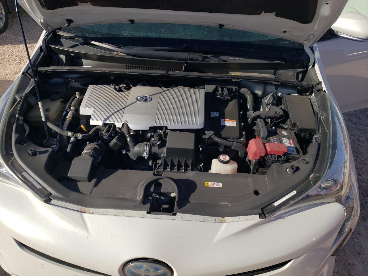 2017 Toyota Prius VIN JTDKBRFU5H3036505 Copart auction photo, normal wear damage thumbnail 11