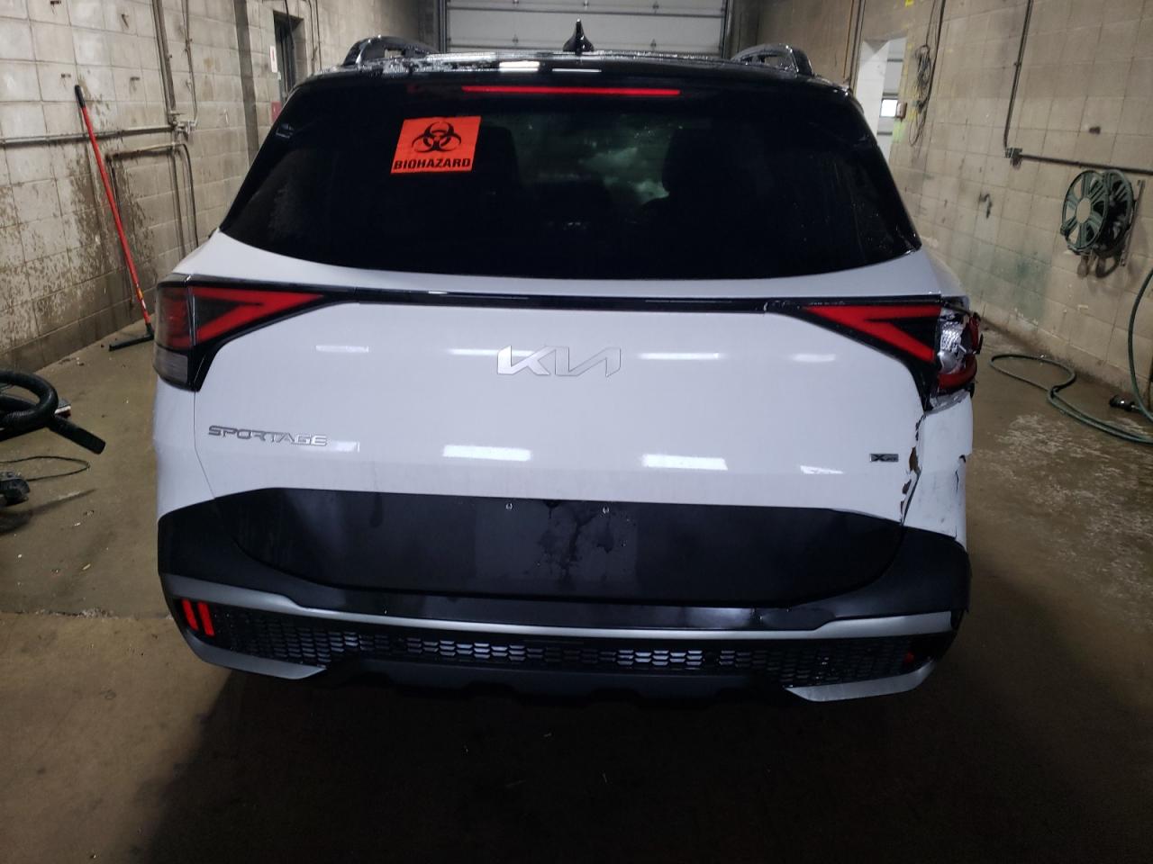 2023 KIA Sportage VIN 5XYK7CAF4PG133728 Copart auction photo, all over damage thumbnail 6