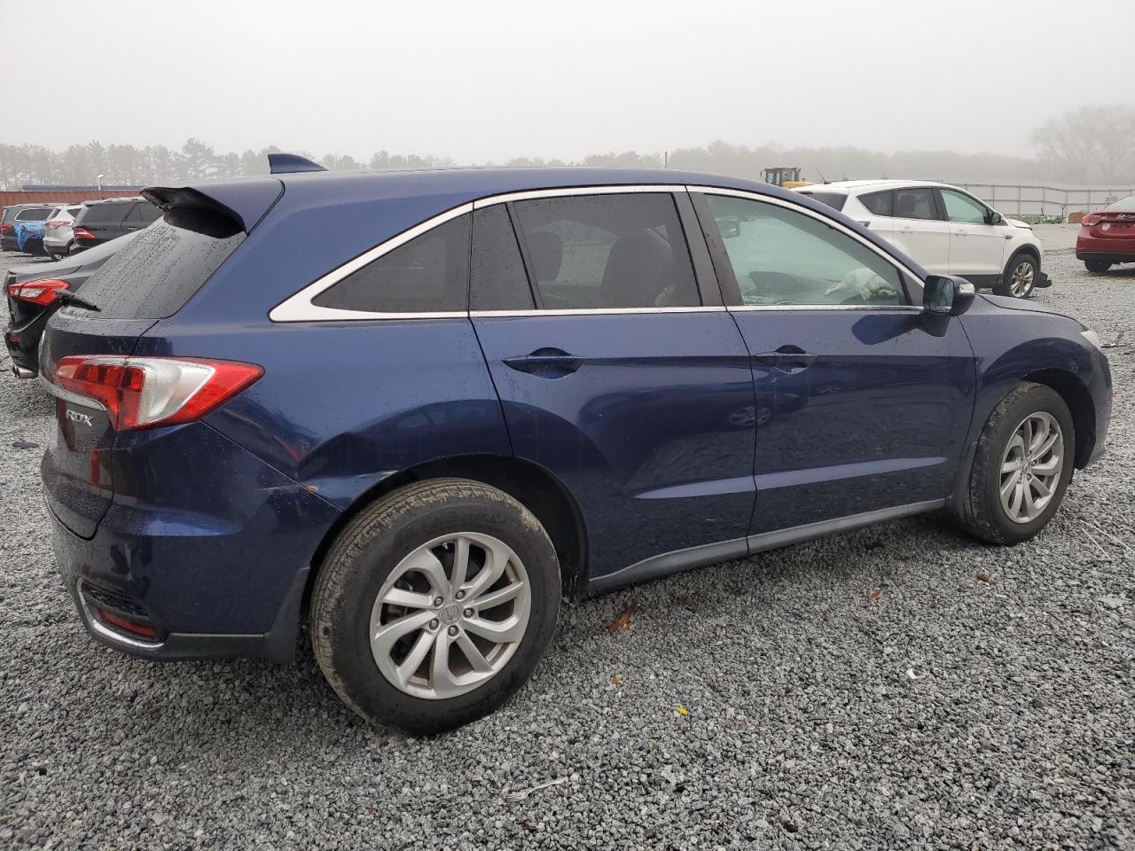 2018 Acura RDX VIN 5J8TB3H59JL013369 Copart auction photo, front end / side damage thumbnail 3