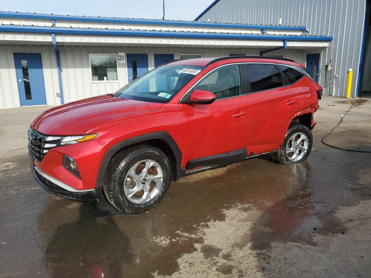 2022 Hyundai Tucson VIN 5NMJBCAE5NH060342