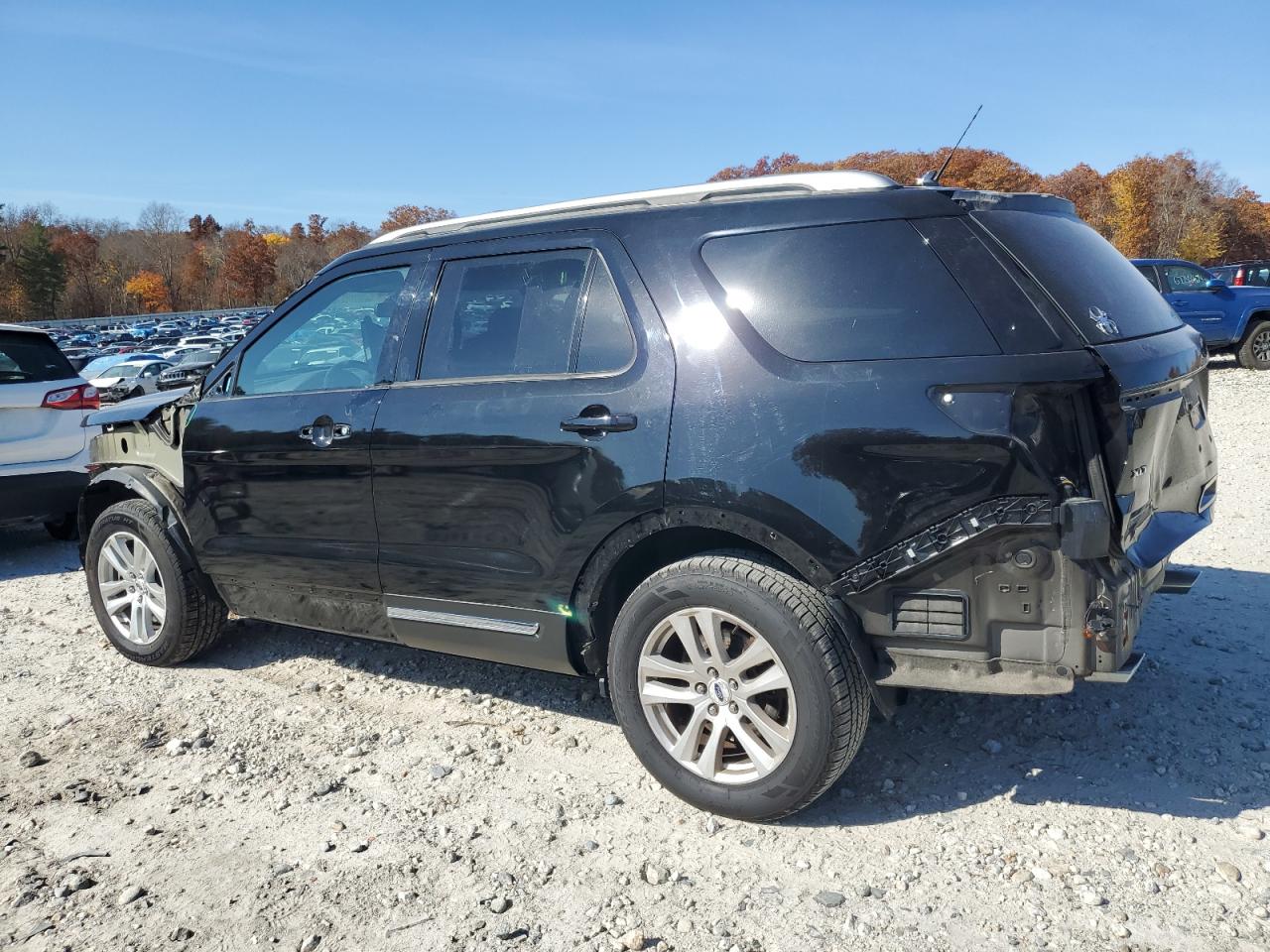 2018 Ford Explorer VIN 1FM5K8D83JGC89040 Copart auction photo, rear end / front end damage thumbnail 2