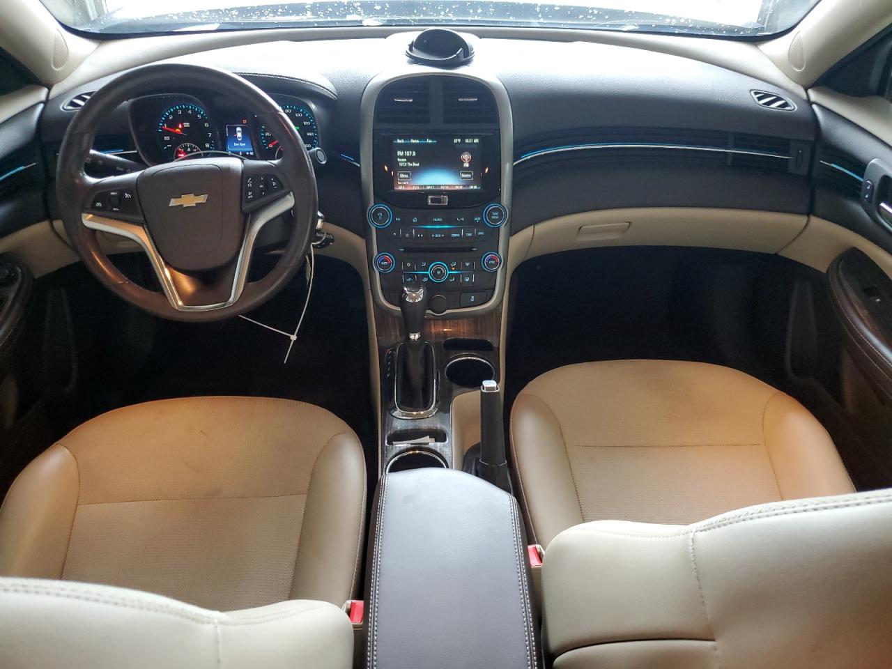 2015 Chevrolet Malibu VIN 1G11D5SL4FF320319 Copart auction photo, front end / frame damage damage thumbnail 8