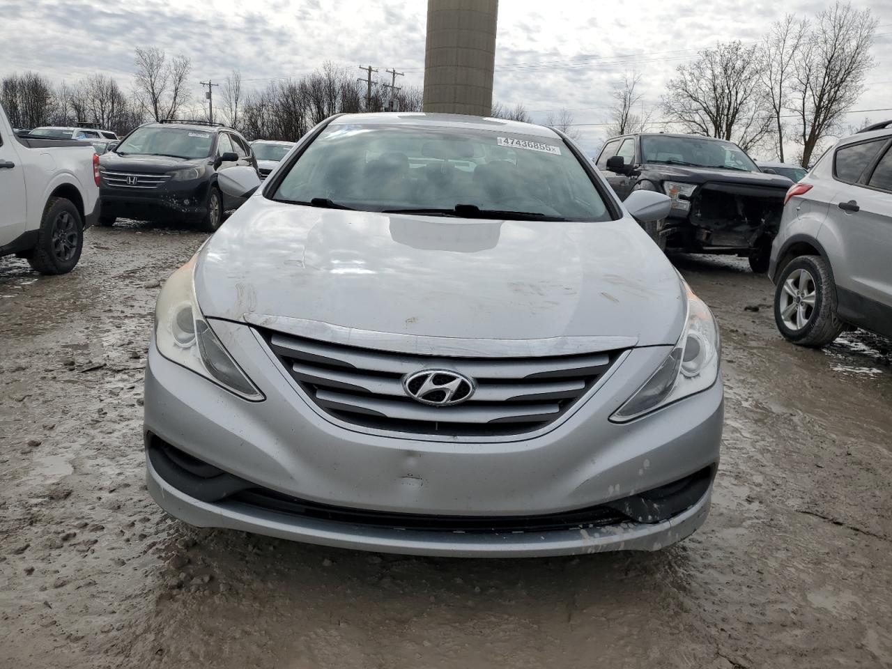 2014 Hyundai Sonata VIN 5NPEB4AC0EH867473 Copart auction photo, water/flood damage thumbnail 5