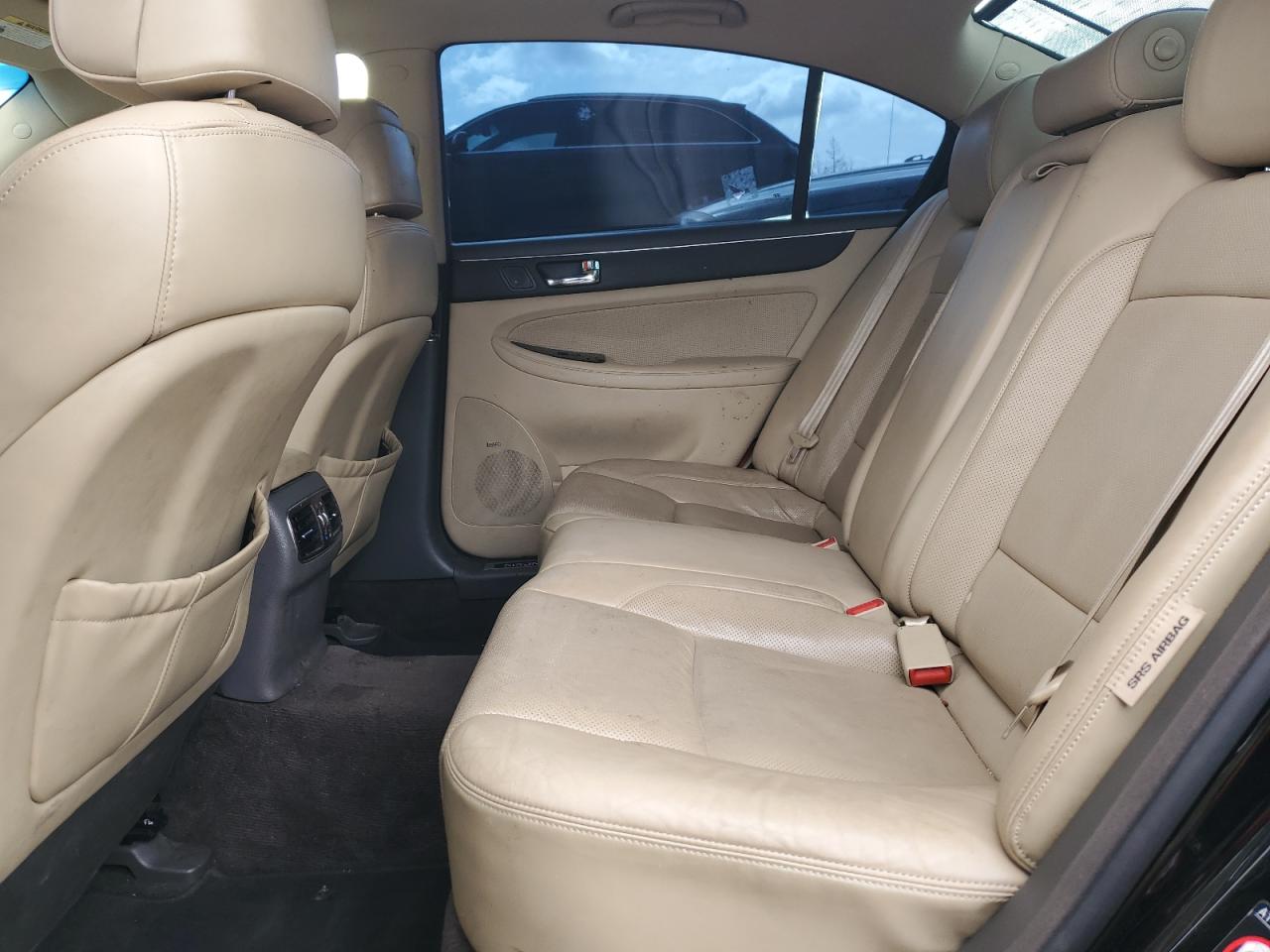 2011 Hyundai Genesis VIN KMHGC4DF3BU125027 Copart auction photo, side / rear end damage thumbnail 10