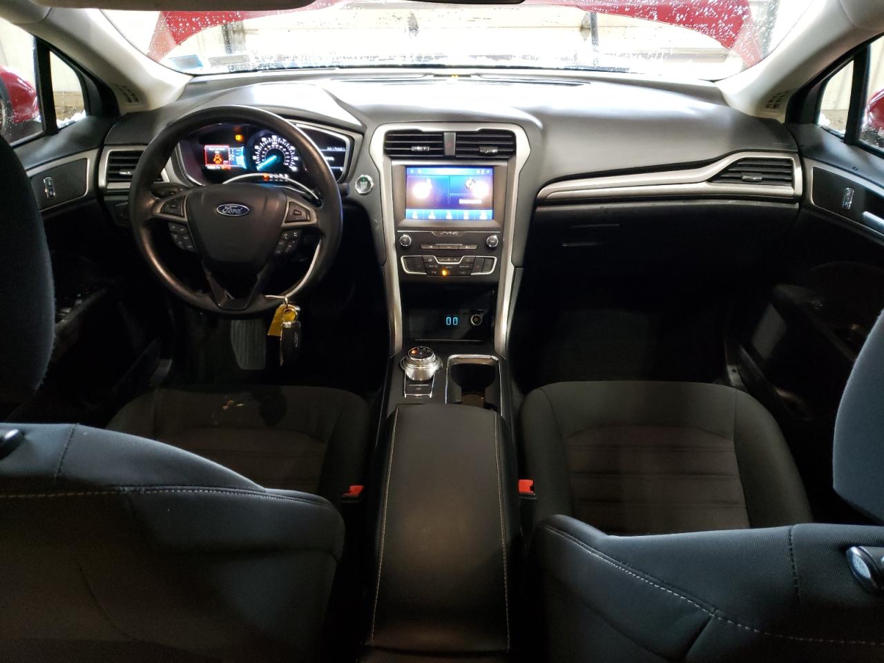 2020 Ford Fusion VIN 3FA6P0T97LR163691 Copart auction photo, side damage thumbnail 8