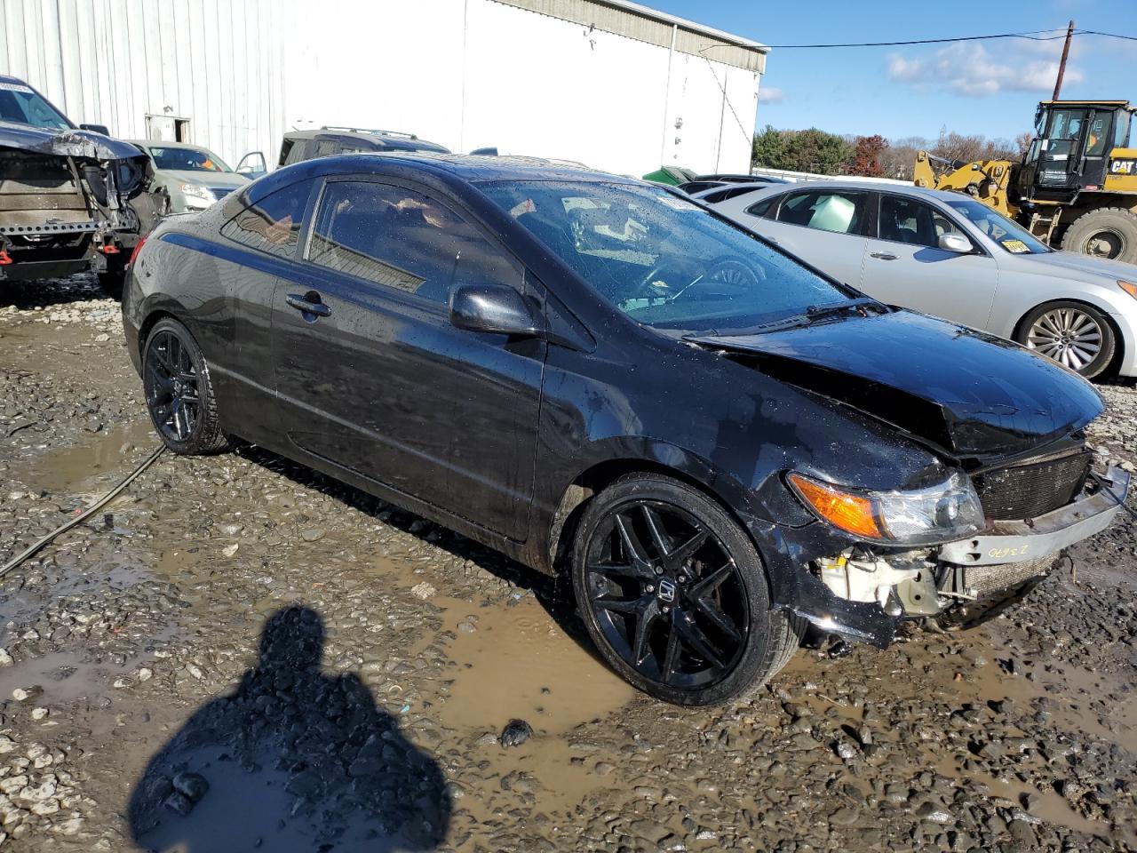 2011 Honda Civic VIN 2HGFG1B8XBH510788 Copart auction photo, front end damage thumbnail 4