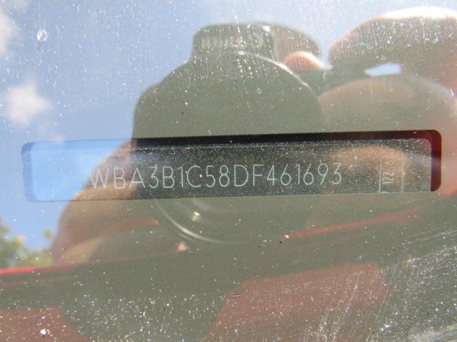 2013 BMW 3er VIN WBA3B1C58DF461693 Copart auction photo, all over damage thumbnail 10