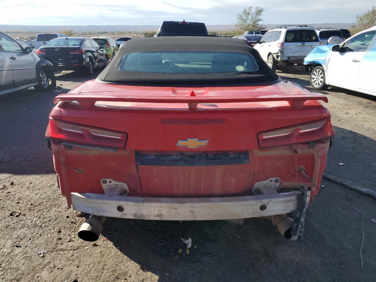 2016 Chevrolet Camaro VIN 1G1FF3D77G0178122 Copart auction photo, all over damage thumbnail 6