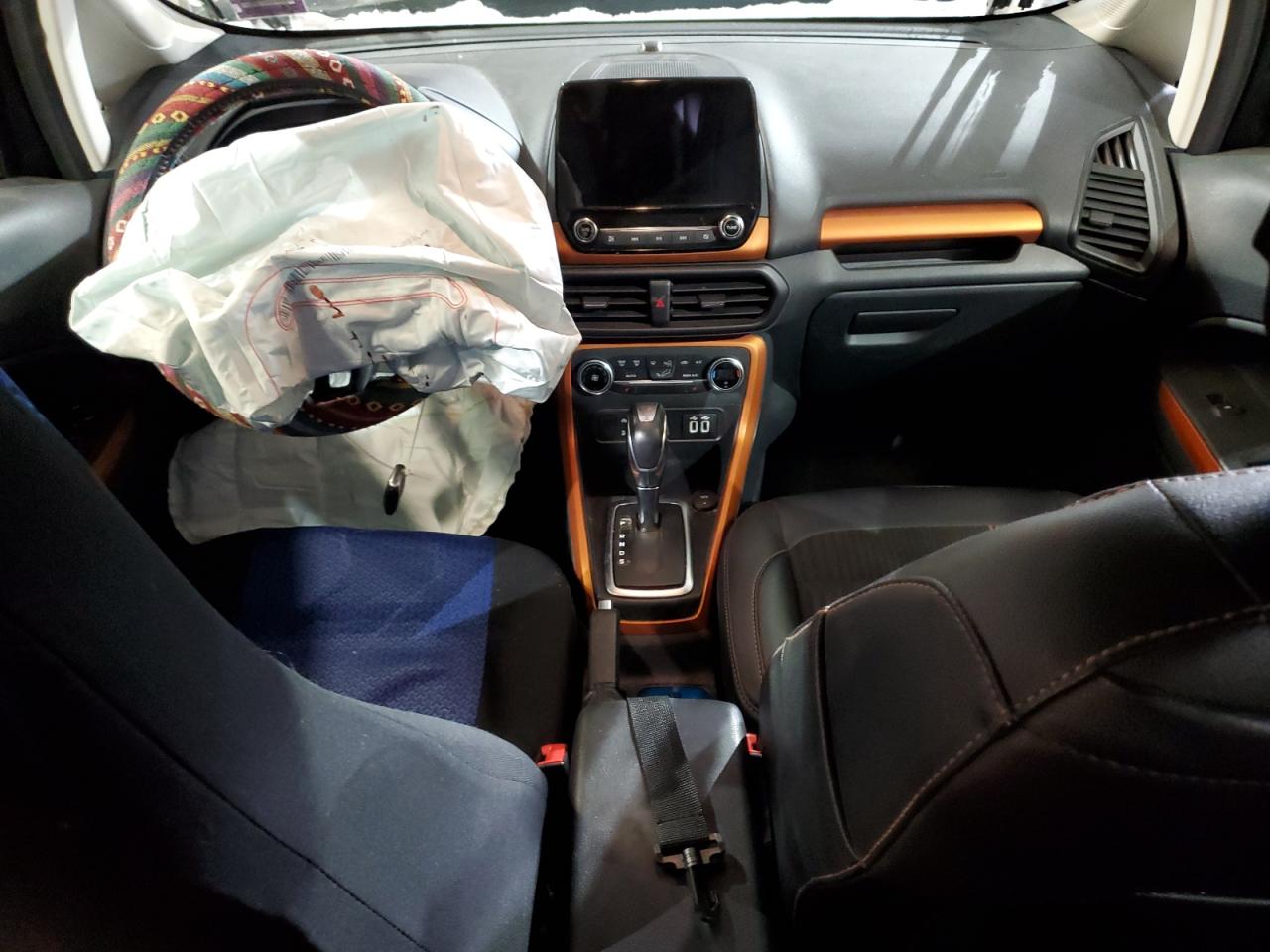 2018 Ford EcoSport VIN MAJ6P1CL5JC201271 Copart auction photo, front end / side damage thumbnail 8