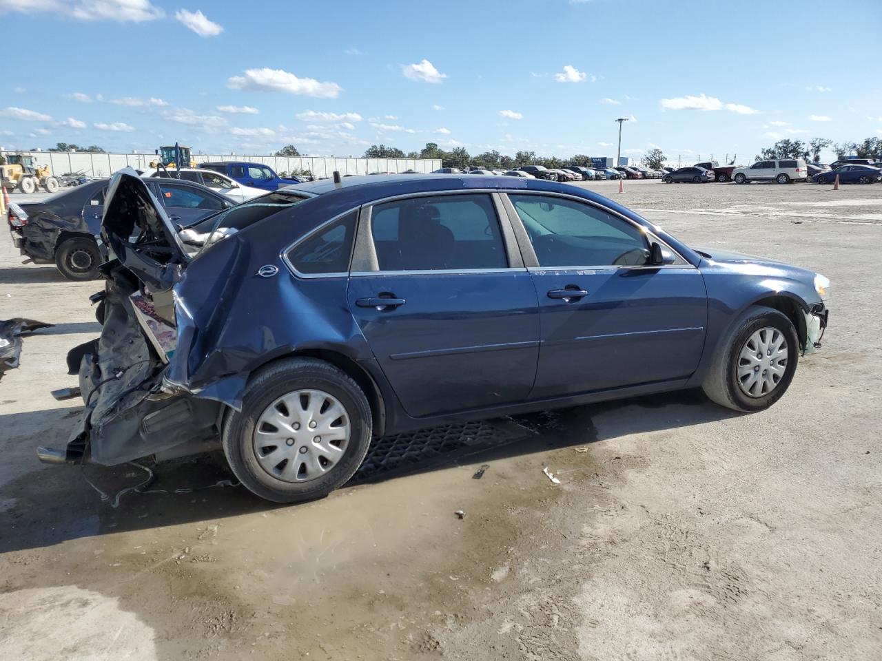 2008 Chevrolet Impala VIN 2G1WS553981197246 Copart auction photo, all over damage thumbnail 3