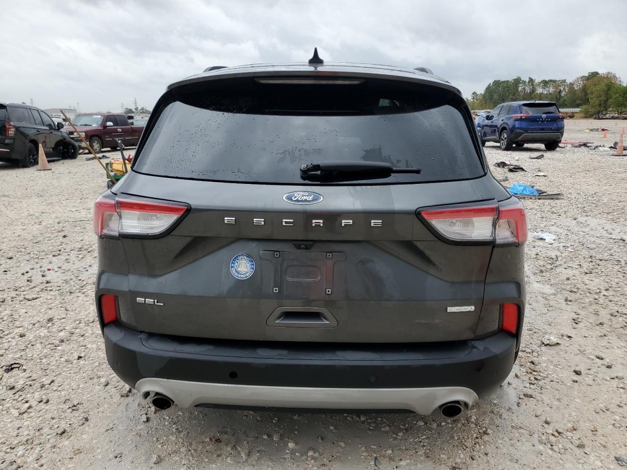 2020 Ford Escape VIN 1FMCU0H65LUB02350 Copart auction photo, side / undercarriage damage thumbnail 6