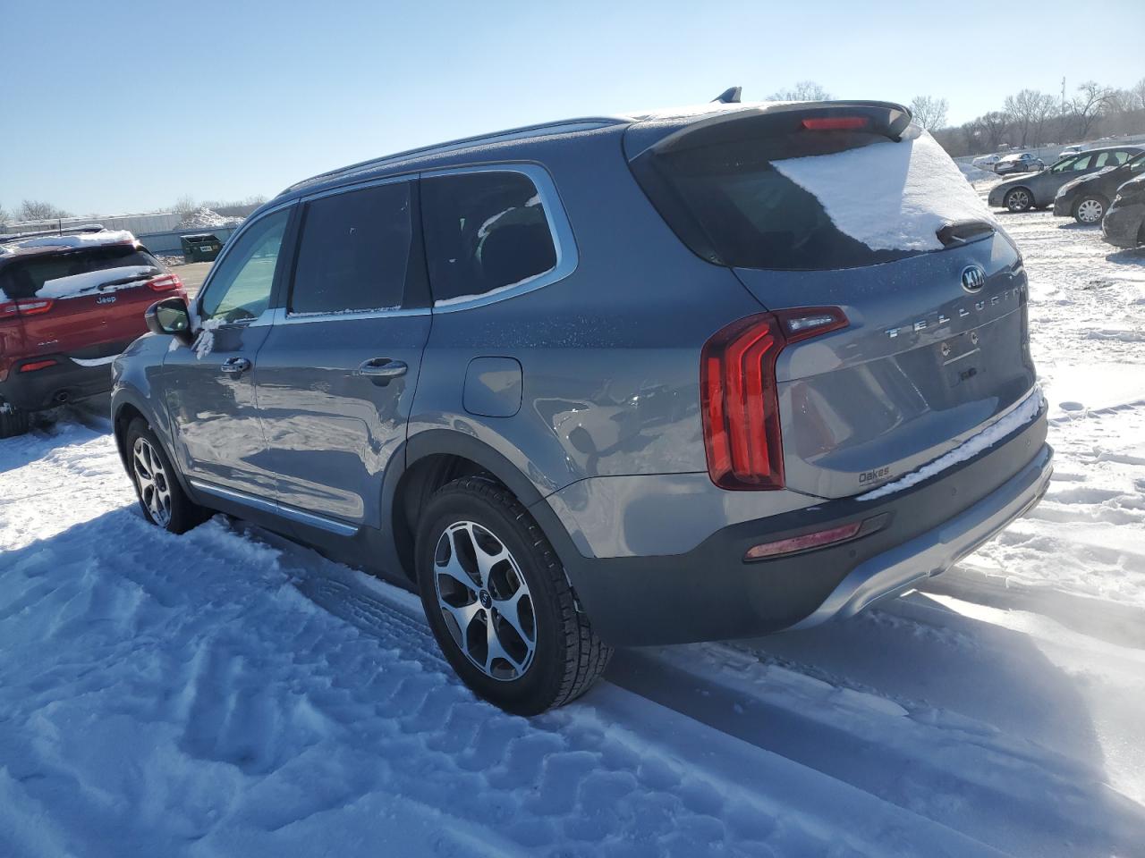 2020 KIA Telluride VIN 5XYP34HC3LG003615 Copart auction photo, front end damage thumbnail 2