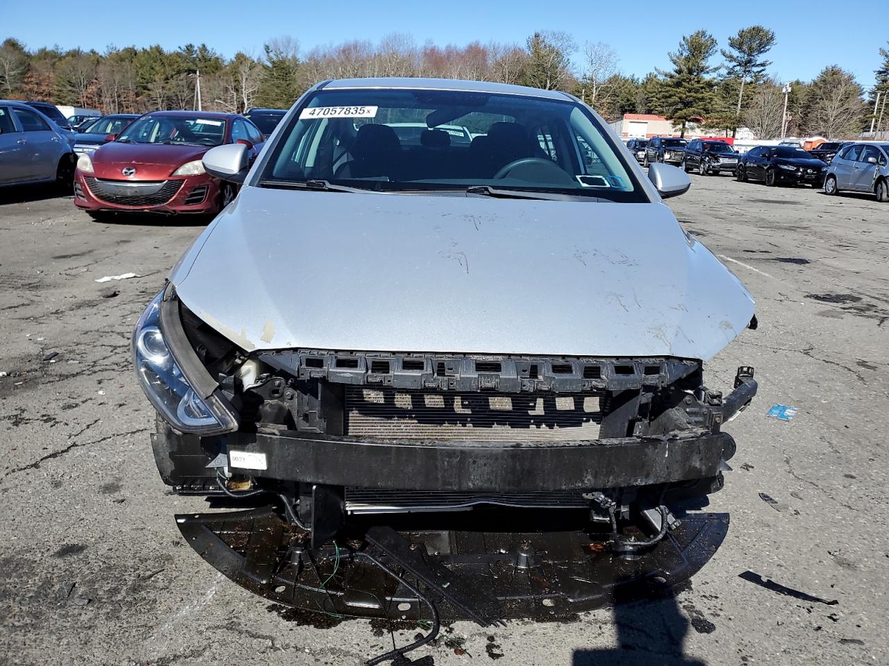 2018 Hyundai Elantra VIN 5NPD84LFXJH235561 Copart auction photo, front end / minor dent/scratches damage thumbnail 5