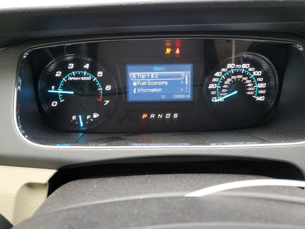 2013 Ford Taurus VIN 1FAHP2D84DG204880 Copart auction photo, front end / rear end damage thumbnail 9