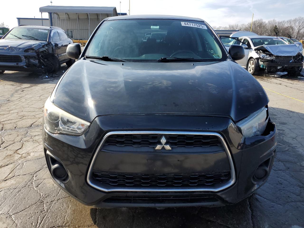 2014 Mitsubishi Outlander VIN 4A4AR3AU6EE010113 Copart auction photo, front end / side damage thumbnail 5