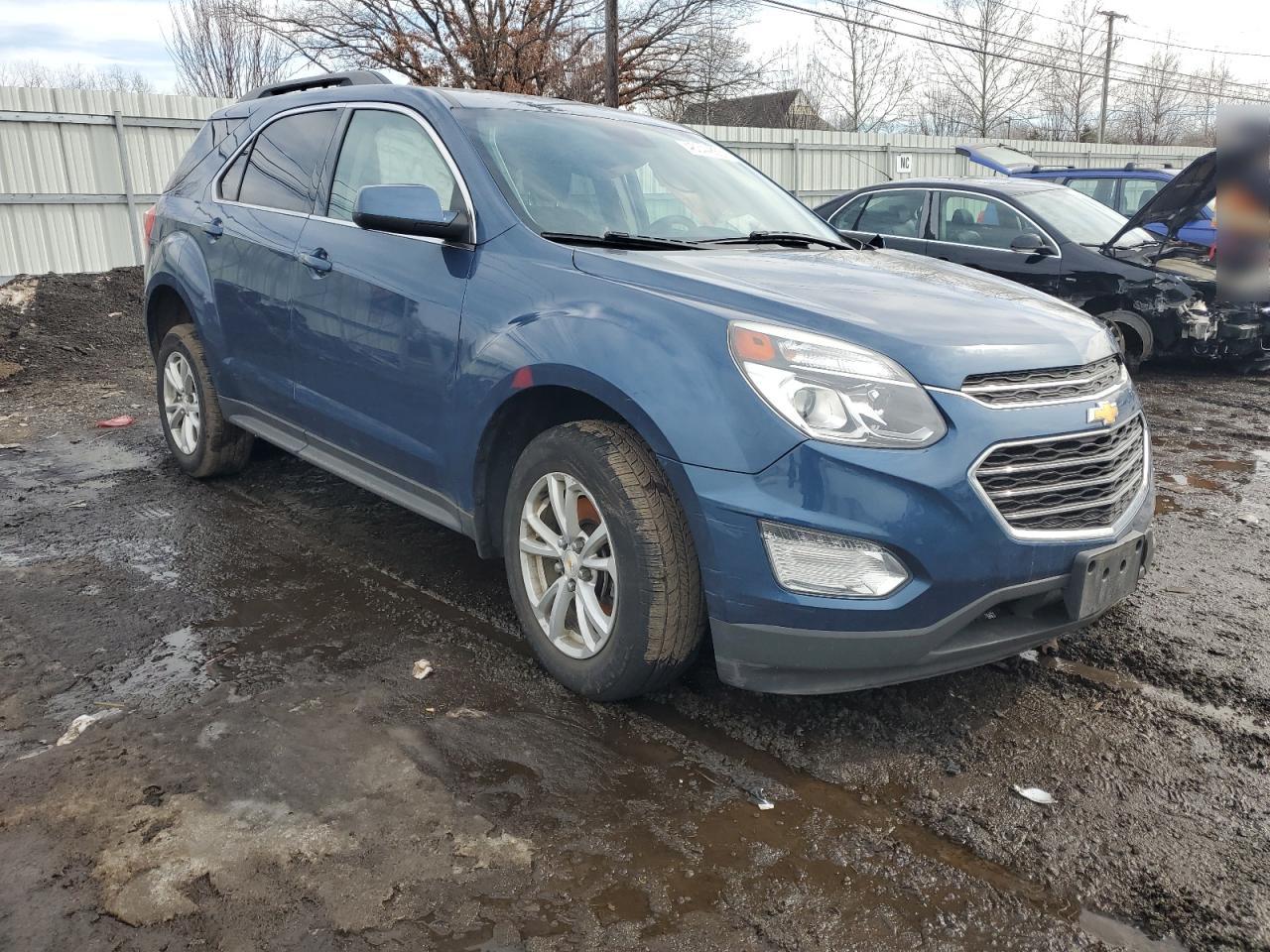 2016 Chevrolet Equinox VIN 2GNFLFEK9G6233611 Copart auction photo, front end / side damage thumbnail 4