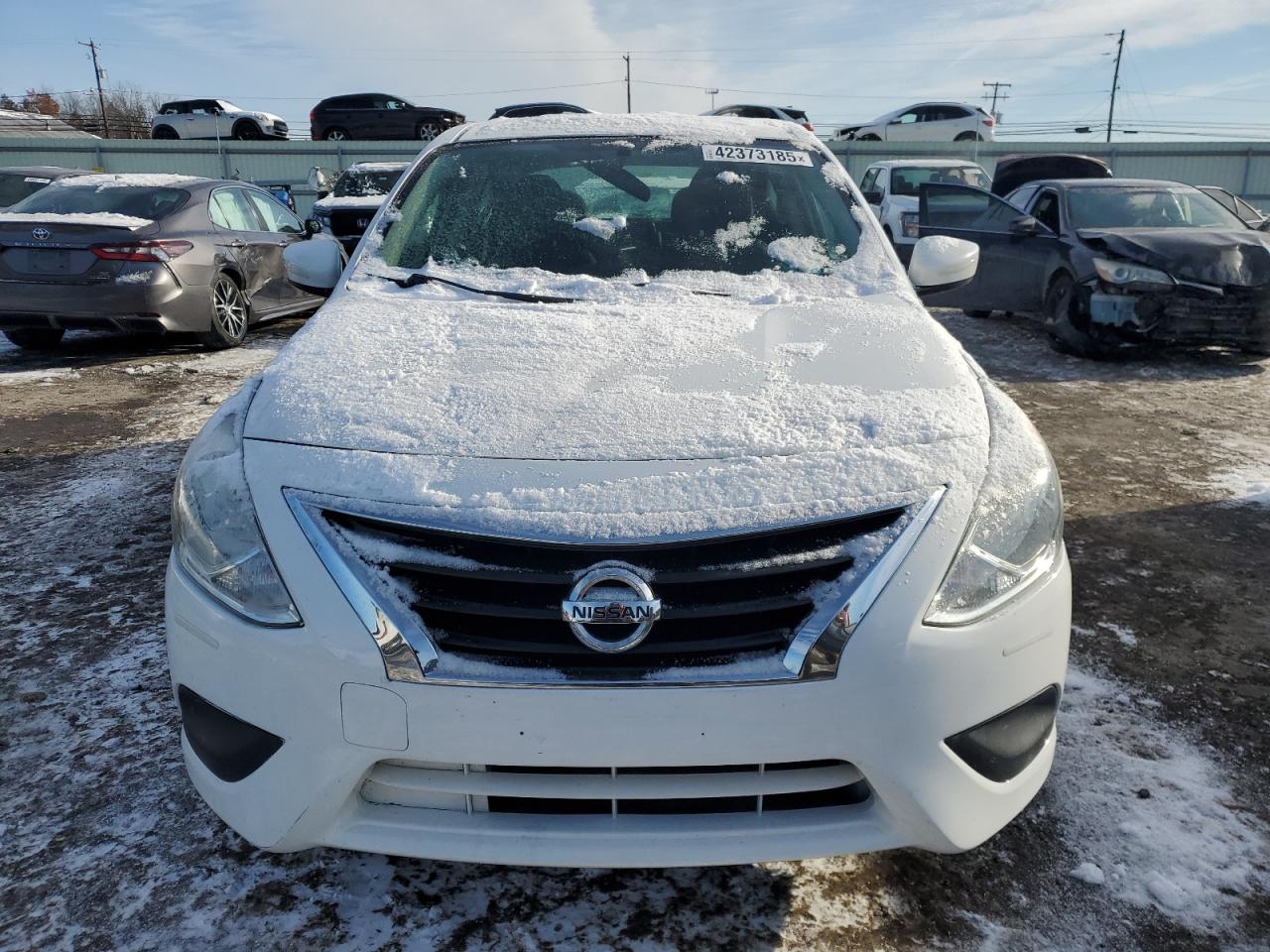 2019 Nissan Versa VIN 3N1CN7AP4KL841122 Copart auction photo, rear end damage thumbnail 5