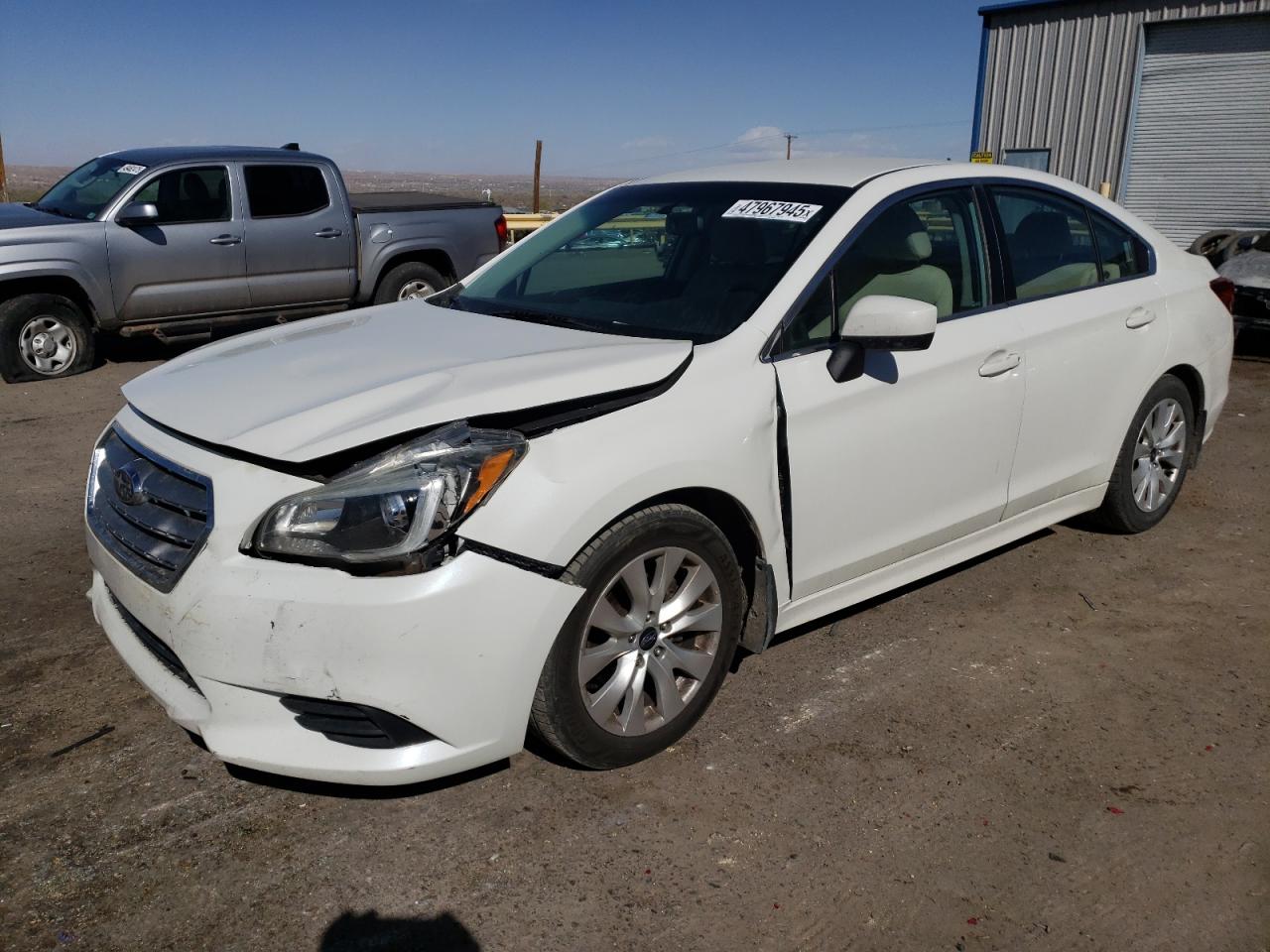 2016 Subaru Legacy VIN 4S3BNBC69G3020889 - Copart auction photo