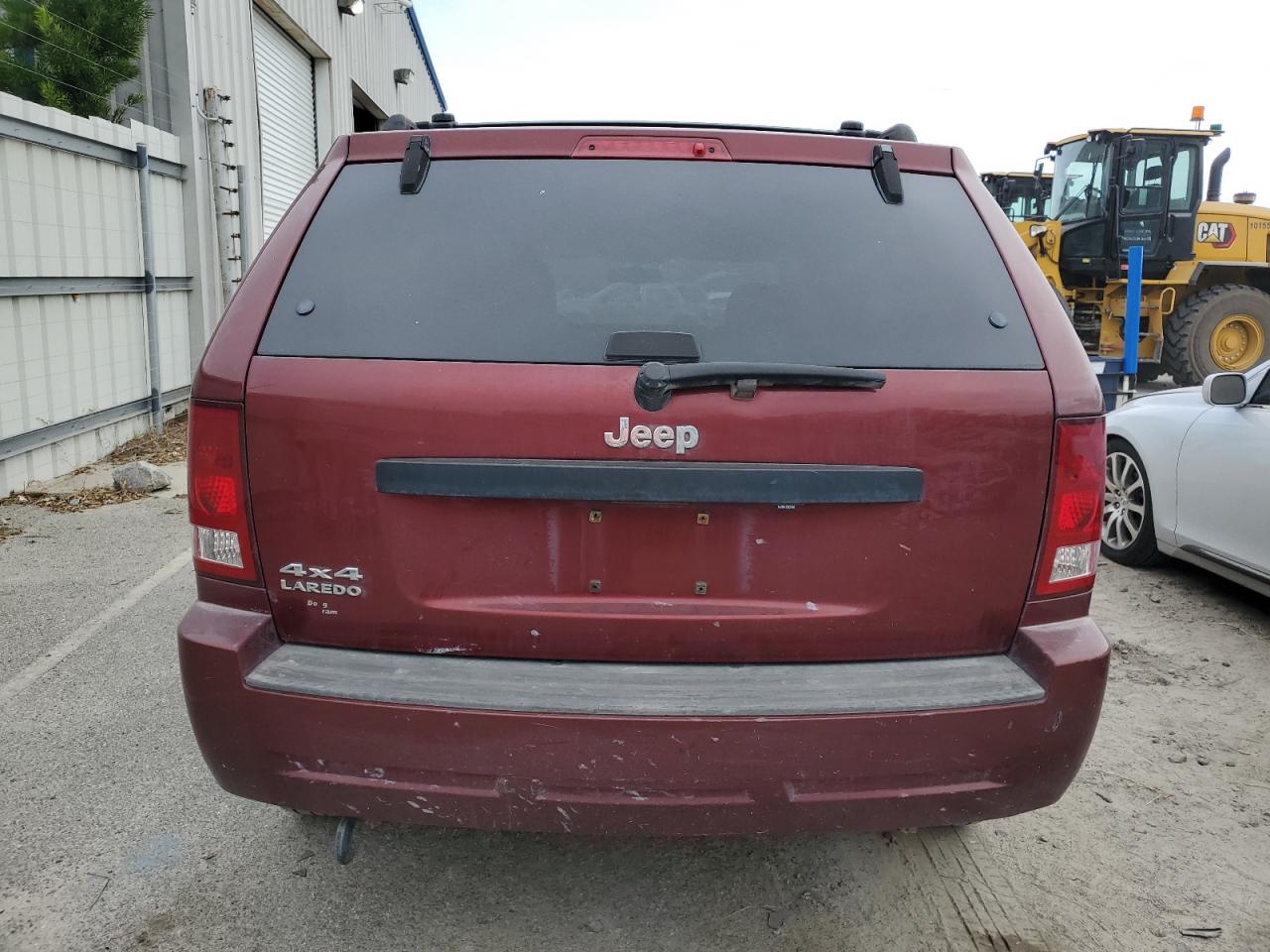 2008 Jeep Grand Cherokee VIN 1J8GR48K28C181297 Copart auction photo, mechanical damage thumbnail 6