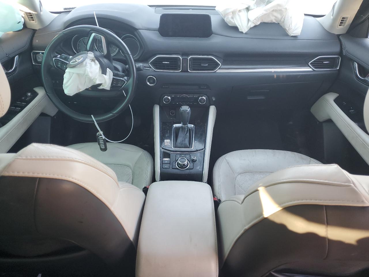 2018 Mazda CX-5 VIN JM3KFBDM3J0301080 Copart auction photo, front end / side damage thumbnail 8