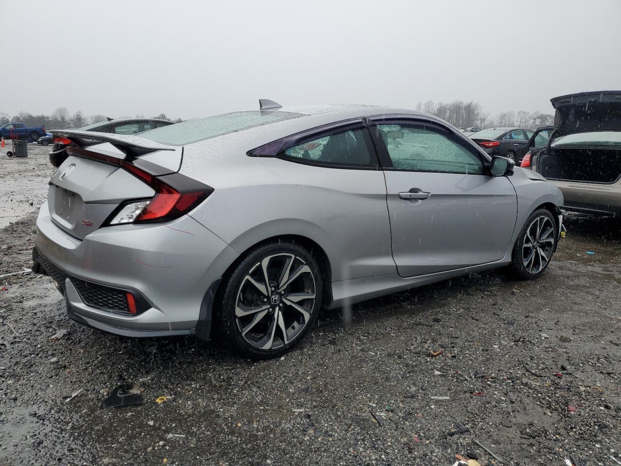 2018 Honda Civic VIN 2HGFC3A5XJH753823 Copart auction photo, front end / minor dent/scratches damage thumbnail 3
