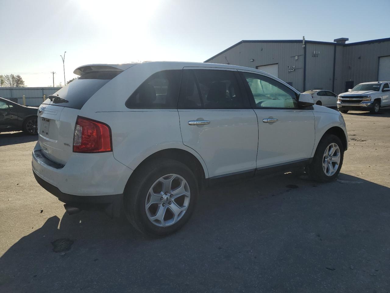 2011 Ford Edge VIN 2FMDK3JC2BBA41233 Copart auction photo, front end / side damage thumbnail 3