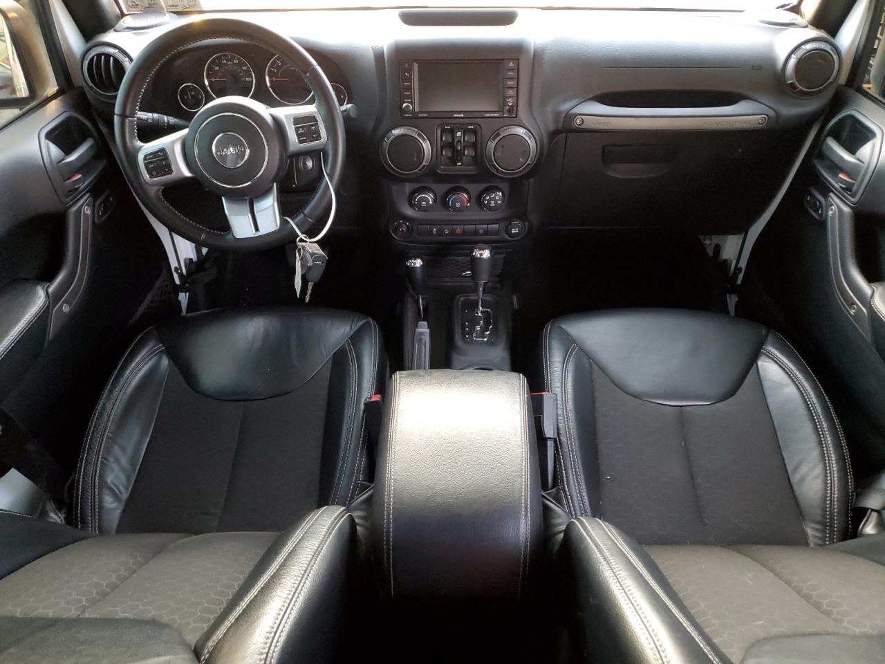 2017 Jeep Wrangler VIN 1C4BJWDG8HL592760 Copart auction photo, mechanical damage thumbnail 8