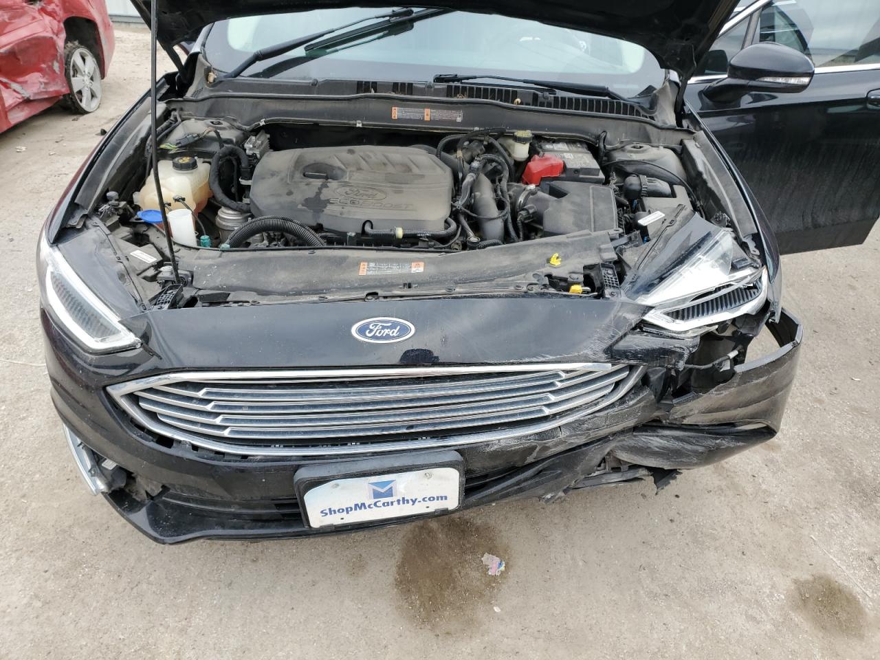 2017 Ford Fusion VIN 3FA6P0HDXHR335507 Copart auction photo, front end damage thumbnail 12