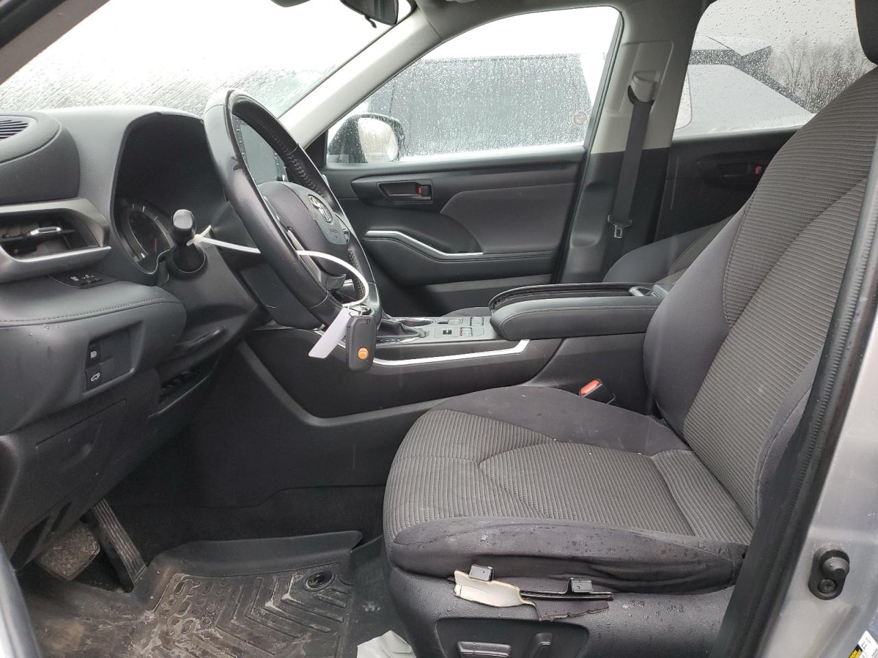 2021 Toyota Highlander VIN 5TDBZRBH4MS546244 Copart auction photo, vandalism / front end damage thumbnail 7