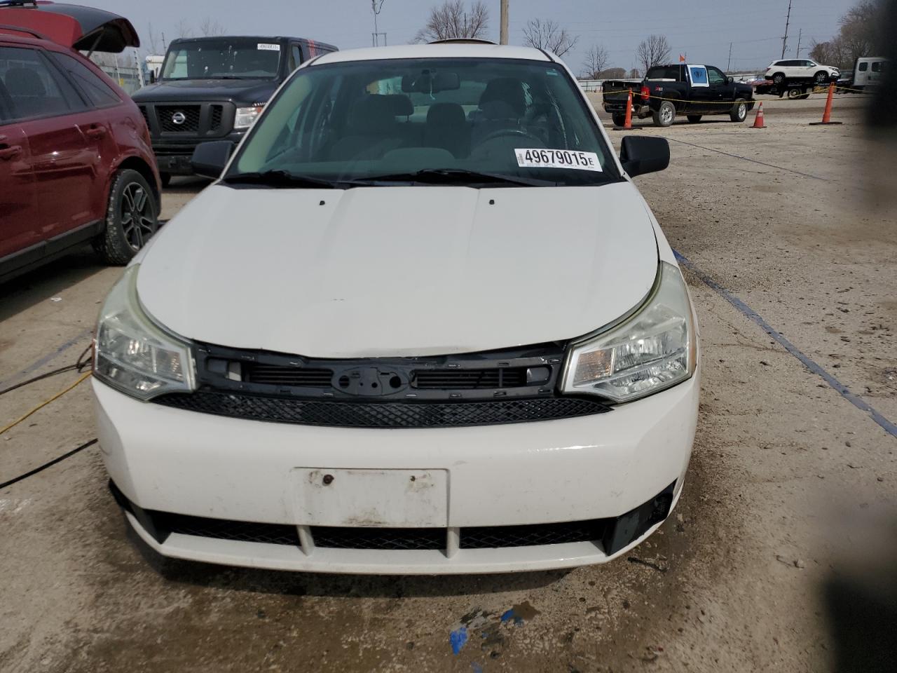 2010 Ford Focus VIN 1FAHP3FN6AW234876 Copart auction photo, side / front end damage thumbnail 5