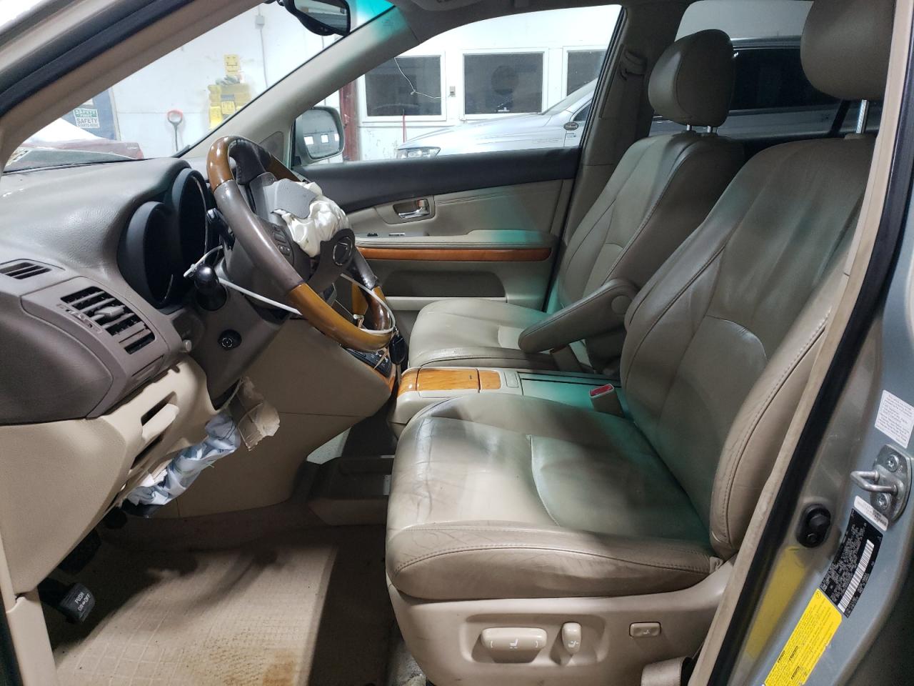 2005 Lexus RX VIN 2T2HA31U35C055540 Copart auction photo, front end damage thumbnail 7