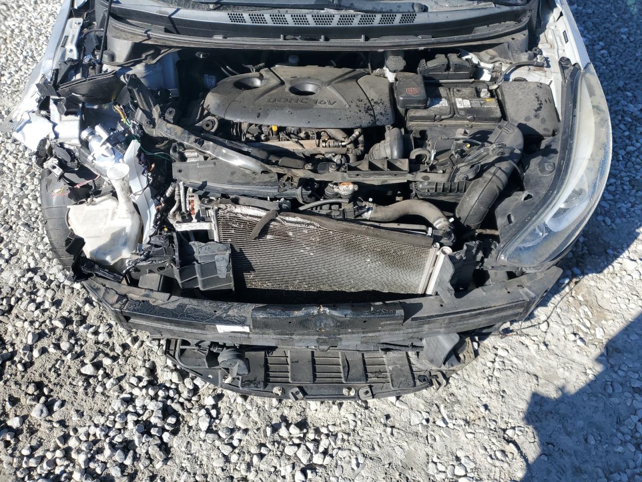 2015 Hyundai Elantra VIN 5NPDH4AE1FH603546 Copart auction photo, rear end / front end damage thumbnail 11