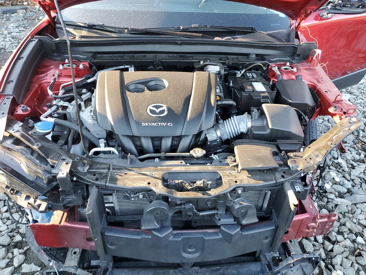 2021 Mazda CX-30 VIN 3MVDMBCL1MM317925 Copart auction photo, front end damage thumbnail 12