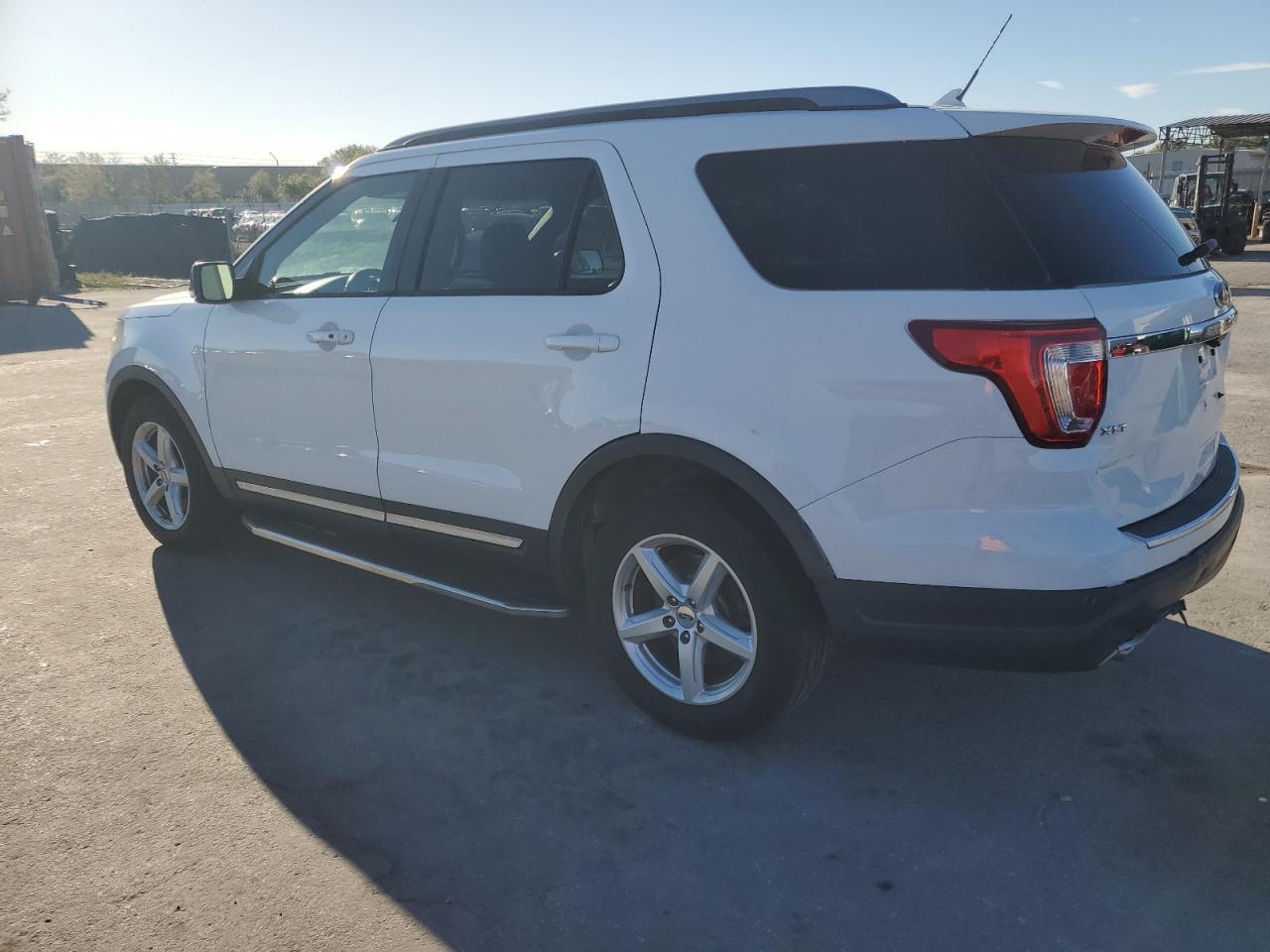 2018 Ford Explorer VIN 1FM5K7D81JGC23063 Copart auction photo, rear end / side damage thumbnail 2