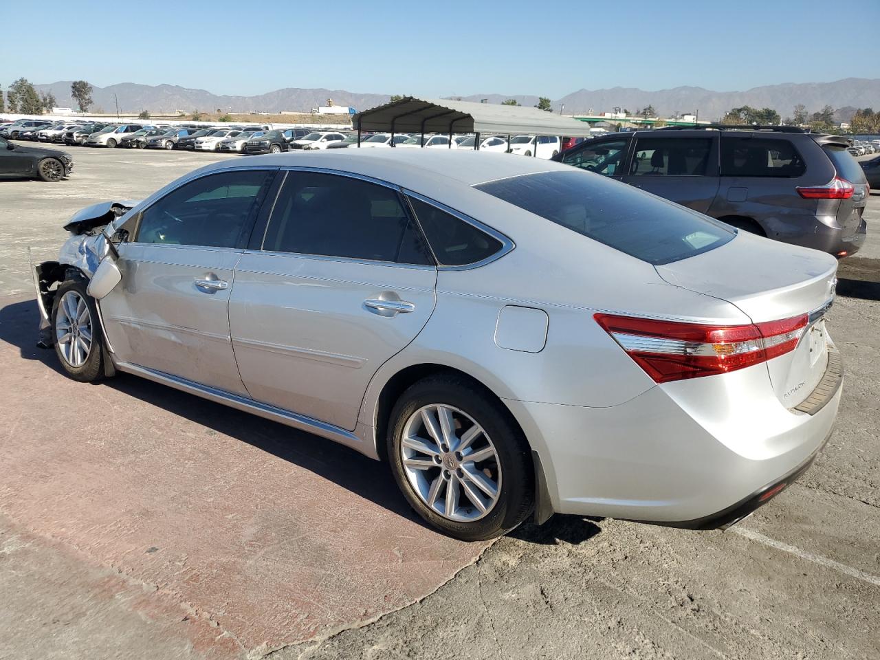 2014 Toyota Avalon VIN 4T1BK1EB6EU107360 Copart auction photo, front end / side damage thumbnail 2