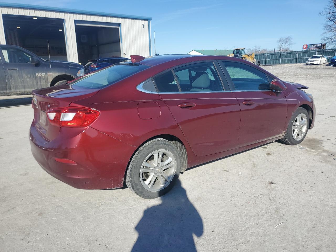 2016 Chevrolet Cruze VIN 1G1BE5SM4G7297145 Copart auction photo, front end damage thumbnail 3