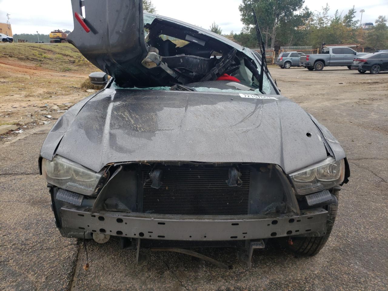 2014 Dodge Charger VIN 2C3CDXHG0EH305419 Copart auction photo, all over damage thumbnail 5