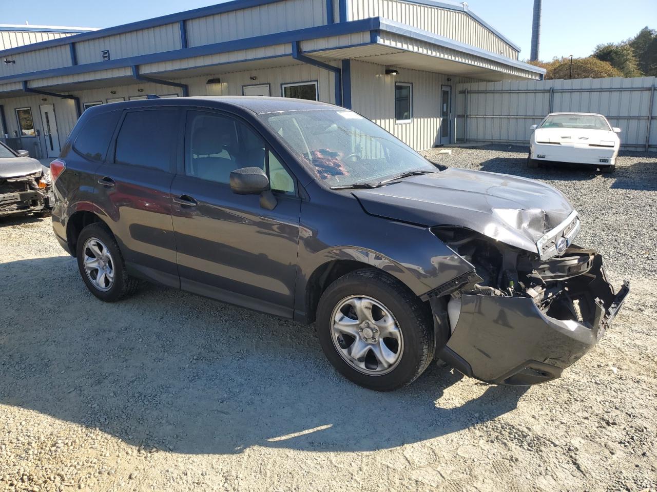 2017 Subaru Forester VIN JF2SJAAC8HH482672 Copart auction photo, front end / undercarriage damage thumbnail 4