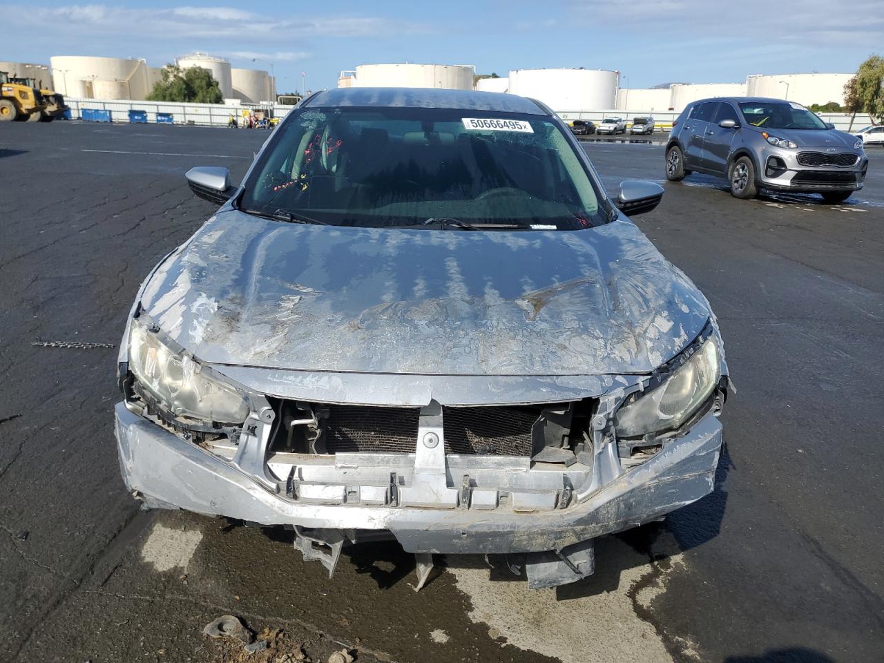 2017 Honda Civic VIN 2HGFC2F5XHH506010 Copart auction photo, front end damage thumbnail 5