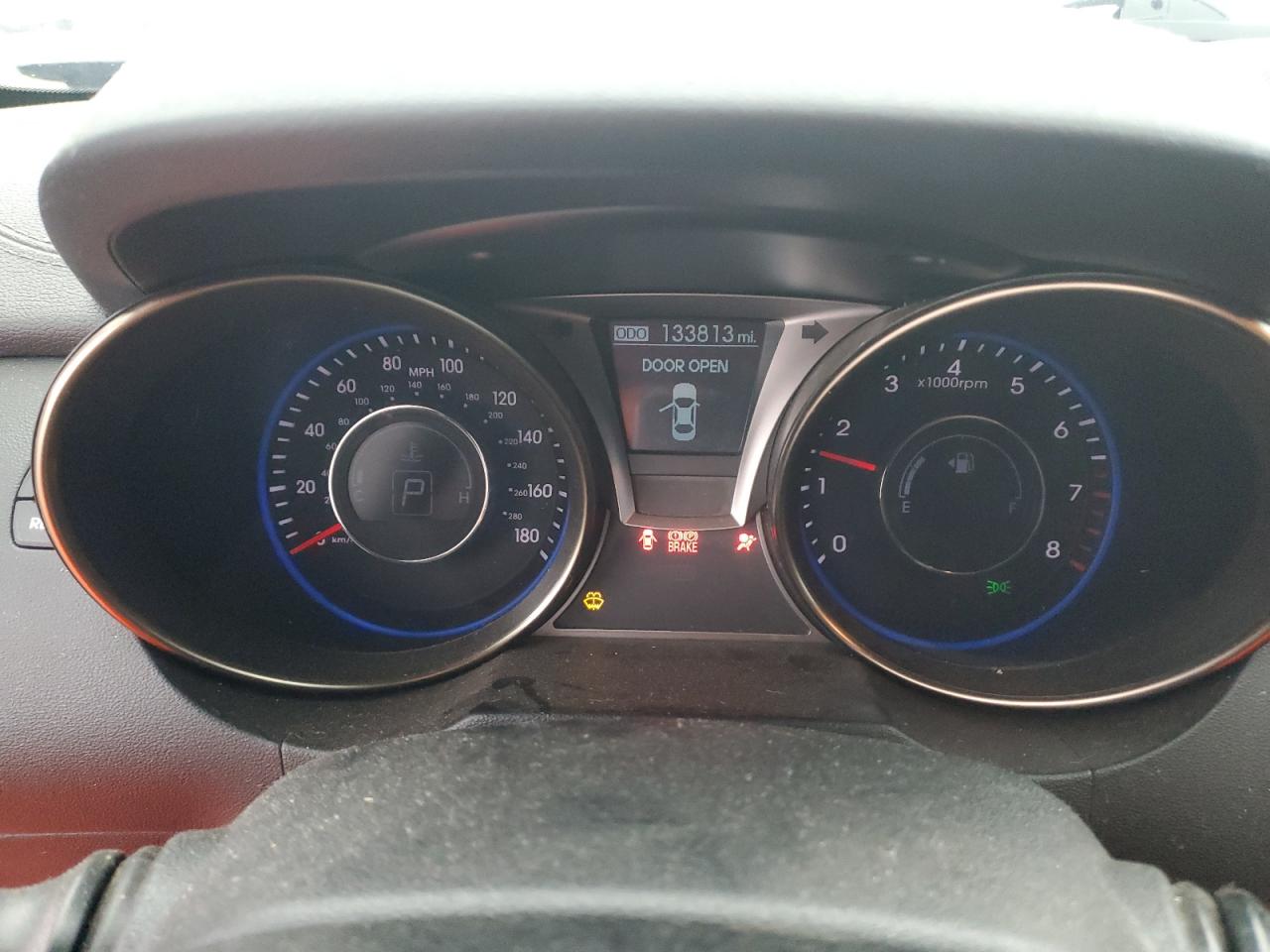 2013 Hyundai Genesis VIN KMHHU6KJ1DU111361 Copart auction photo, front end / rear end damage thumbnail 9