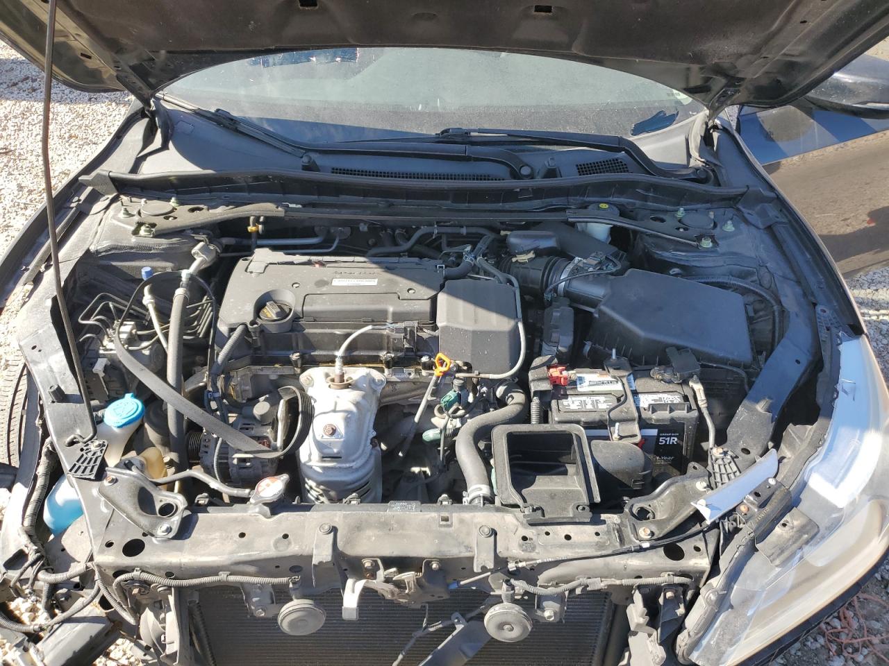 2017 Honda Accord VIN 1HGCR2F70HA183944 Copart auction photo, front end damage thumbnail 11