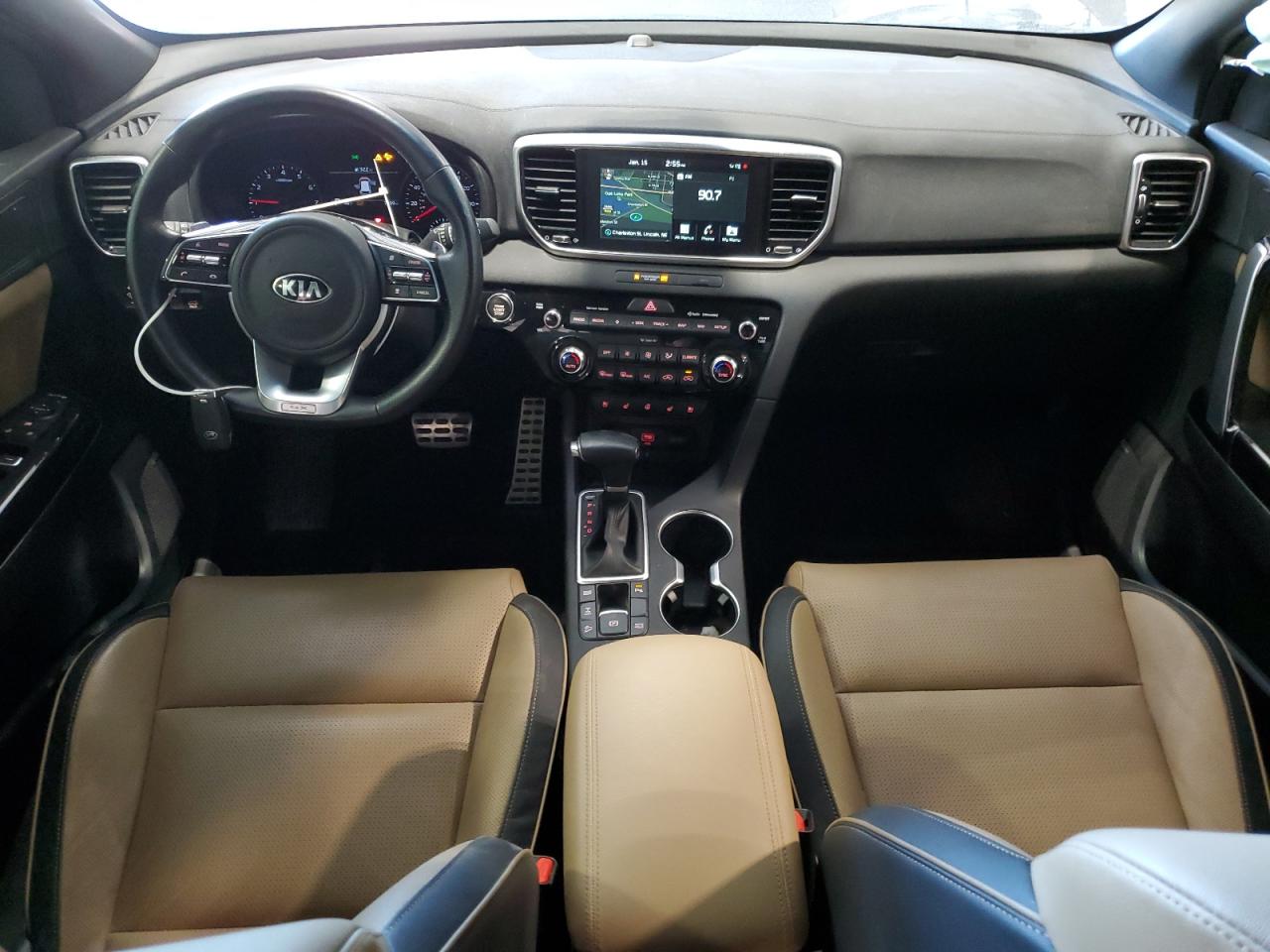 2020 KIA Sportage VIN KNDPRCA66L7651721 Copart auction photo, all over damage thumbnail 8