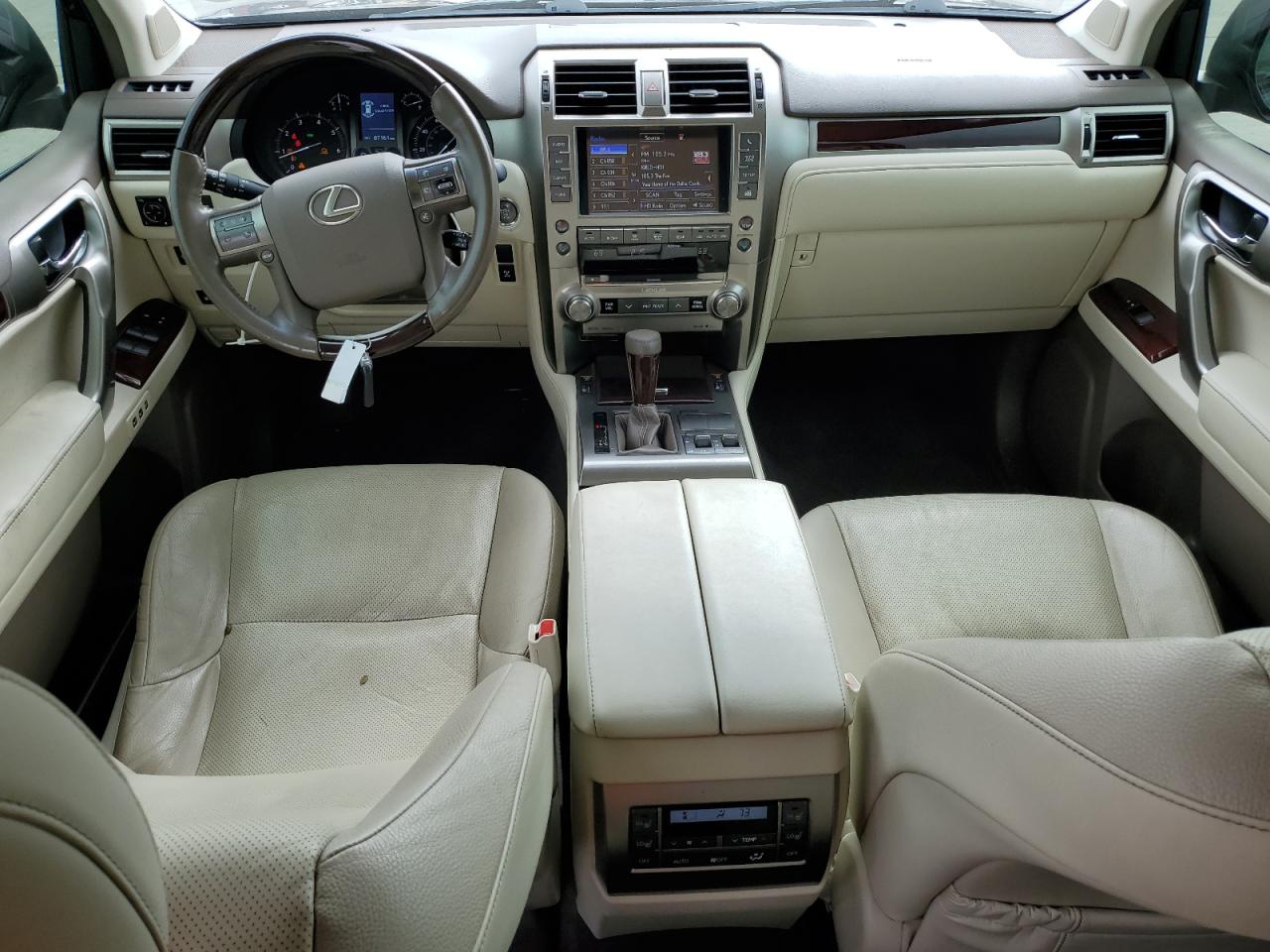 2019 Lexus GX VIN JTJBM7FX4K5210761 Copart auction photo, front end damage thumbnail 8