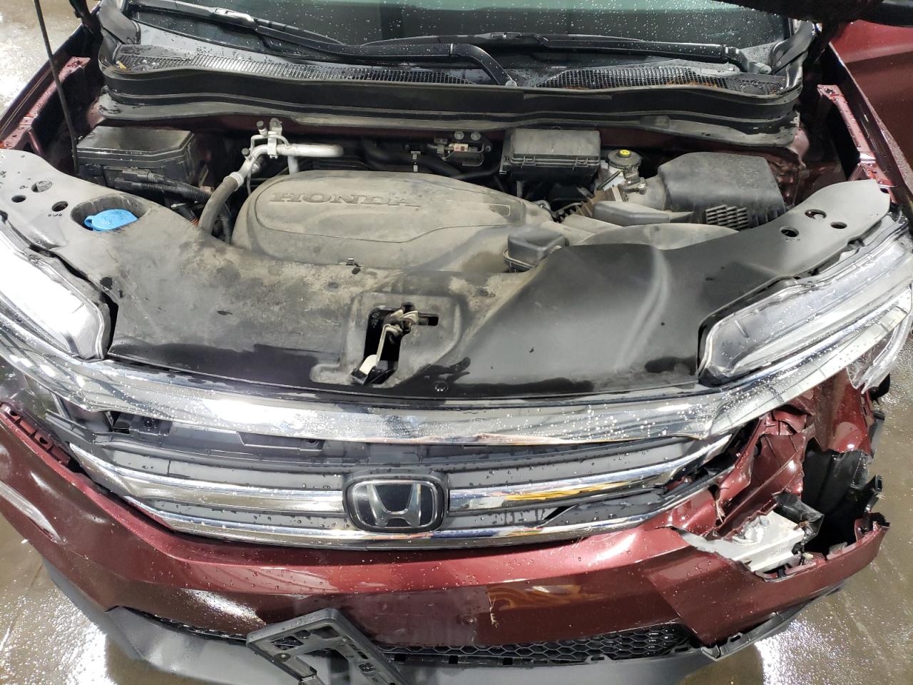 2018 Honda Pilot VIN 5FNYF6H62JB034148 Copart auction photo, front end damage thumbnail 13